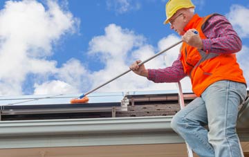 Blacksnape soft wash roof cleaning